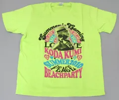【中古】衣類 倖田來未 Tシャツ ライムグリーン レディースサイズ 「a-nation’10」