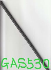 シフト 協栄製作所 SHIFT グラファイトワイパーラバー graphite wiper rubber GAS530 6mm幅 530mm用 1本 GAS-530