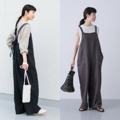 かぐれ リネンサロペット 2025SS 2色あり - メルカリ