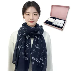 [GOKEI] ストール ギフト 薄手 刺繍 母の日 人気 プレゼント レトロ風 大判ストール ショール 誕生日 綿 おしゃれ 花 レディース 花柄 大判 UV対策 冷房対策 柔らかい 敬老の日 エレガント 春用 夏用 春夏