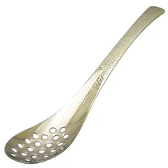 新品 髙儀(Takagi) 日本製 ステンレス穴明きレンゲ