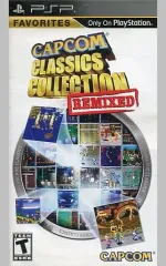 【中古】PSPソフト 北米版 CAPCOM CLASSICS COLLECTION REMIXED[FAVORITES] (国内版本体動作可)