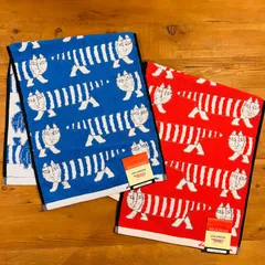 【新品１枚売り】リサラーソン　フェイスタオル　マイキー総柄