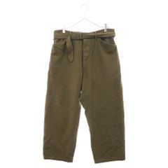 Comoli 16aw フェルトンベルテッドパンツ　size1 COMOLI コモリ 16AW フェルトンベルテッドパンツ ネイビー