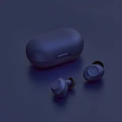 【 新品 未開封 】   ラディウス 完全ワイヤレスイヤホン ブルー [ リモコン・マイク 対応 /ワイヤレス ( 左右分離 ) /Bluetooth /ノイズキャンセリング 対応 ] HP-T250BTB 未使用 送料無料