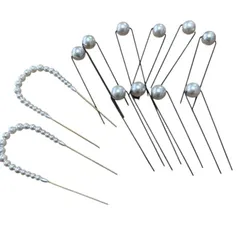 オケージョン　ヘアアクセサリー　和装　髪飾り　パールピン　セット　着物　白