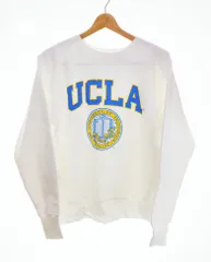 チャンピオン Champion 70年代 復刻 単色タグ 赤 REVERSE WEAVE リバースウィーブ UCLA  12.5oz 肉厚 MADE IN USA  C5-U001 スウェット ホワイト Lサイズ 103MT-2334