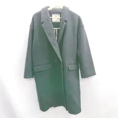 ■ ⊇ JOURNAL STANDARD L'ESSAGE ウール系 長袖 チェスターコート 表記なし ブラック レディース E  【1501160046208】