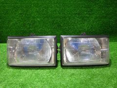 美品　ジムニー　JB23W ハロゲン　ヘッドライト　左右　スズキ スズキ 純正 JB23W ジムニー ハロゲン ヘッドライト ヘッド