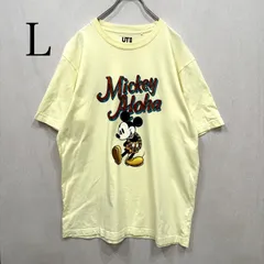 【美品】　ミッキー アロハ UT  ハワイ　L ユニセックス　ディズニー
