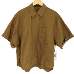 ザラ ZARA ポケット付き ポプリンシャツ レディース import：M 