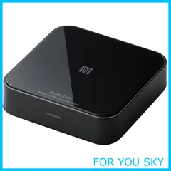 【特価商品】エレコム Bluetoothオーディオレシーバー ステレオミニ接続 RCA変換ケーブル付 ブラック LBT-AVWAR501XBK