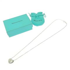 【中古】【箱付き】 TIFFANY&Co. ティファニー シルバー ハート&アロー ネックレス 9.6g 925刻印 412061 ネックレス