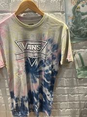 古着　Tシャツ タイダイ VANS バンズ