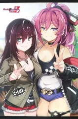 【中古】タペストリー 火渡さや香＆東山まい 描き下ろしB2タペストリー 「PS5/PS4/Switchソフト Death end re;Quest Code Z」 トレーダー購入特典