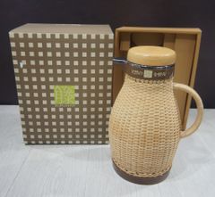 【保管未使用品】象印　籐ポット1L　VGR-1000