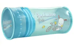 【中古】雑貨 8.ポチャッコ ポーチ ブルー 「サンリオ当りくじ ポチャッコ当りくじ」