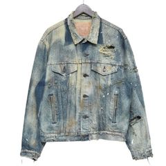 1点物 levi's 刺し子襤褸デニムジャケット 90s - メルカリ