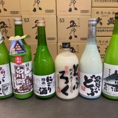 日本全国どぶろく巡り【上野/武蔵/飛騨/尾張/越後/播磨の國】（送料込）