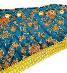 【美品】金華山　バレンタイン　ブルー　ダッシュマット他 トラックストップ ターン 金華山ダッシュボードマット