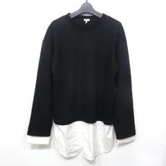 LOEWE ロエベ　ホワイトカットソー　トップス⭐︎裾がおしゃれTシャツ/カットソー(七分/長袖)