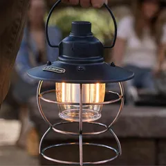 Masinca LED ランタン USB充電式 レトロ キャンプ ランタン 1000ルーメン 高輝度 昼光色・電球色・昼白色切替 無段階調光 携帯型 雰囲気作りに 間接照明に最適 ベアボーンズ ランタン テントライト電池残量インジケータ付き 防水仕様 災害 1