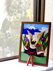 【予約承ります！】端午の節句✴︎富士山と菖蒲の兜飾り男の子の健やかな成長を願って