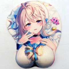 新品 本阿弥あずさ 登録者10万人記念グッズ (立体マウスパッド) す