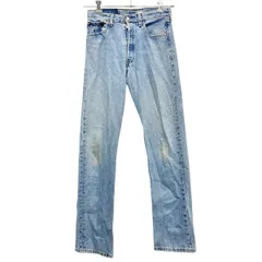 Levi's 501 デニムパンツ W29 アイスブルー リーバイス ボタンフライ ジーンズ グアテマラ製 古着卸 アメリカ仕入 2509-662