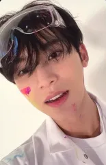 【中古】コレクションカード(男性) SEVENTEEN/MINGYU(ミンギュ)/裏面ベージュ・ペンキ/CD「Face the Sun」(CARAT VER.)封入特典フォトカード