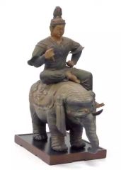 ◇帝釈天騎象像/海洋堂/東寺公式/フィギュア/仏像/新品/美品◇ - メルカリ