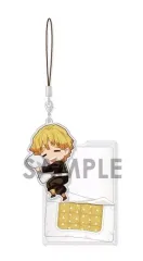 【中古】雑貨 3.我妻善逸 「鬼滅の刃 おやすみアクリルストラップ 第1弾」