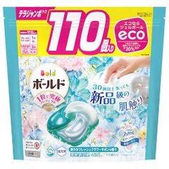 ボールド 洗濯洗剤 ジェルボール 4in1 フレッシュフラワーサボン 詰め替え 110個 [大容量]