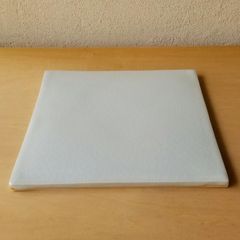 白磁 四方皿　瀬戸 白磁 板皿 民藝 作家