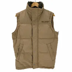 ホリスター Hollister ファー ダウンベスト メンズ import：S のサムネイル