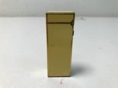 【32】dunhill ダンヒル ガスライター イエロー　未着火ジャンク