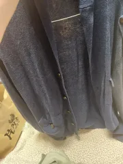 H ＆ M ネイビー カーディガン ボタン ニット 販売しています