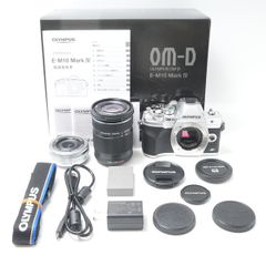 オリンパス OLYMPUS OM-D E-M10 MarkIV EZダブルズームキット シルバー