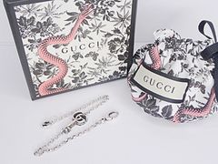 GUCCI/グッチ  ダブルG  キーブレスレット Ag925