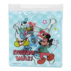 【メール便】ミッキーマウス クリップ ダブルクリップ ドナルド ディズニー S＆C 事務用品 キャラクター グッズ 