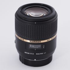 TAMRON タムロン 単焦点マクロレンズ SP AF60mm F2 DiII MACRO 1:1 ニコン Fマウント用 APS-C専用 G005NII  - メルカリ