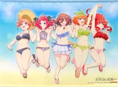 【中古】タペストリー [単品] 集合 描き下ろしB2タペストリー 「Blu-ray/DVD 五等分の花嫁∽」 ゲーマーズ購入特典