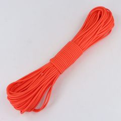 【アウトレット品】パラコード　4mm×30m　コーラルオレンジ