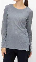 【新品】le coq sportif（ルコック）レディース ウィメンズ 長袖プラクティスシャツ テニスウェア 吸汗速乾 ストレッチ UPF15 汗染み軽減　ネイビー QTWWJB02-NV