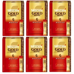 【特価商品】カフェインレス スティック ゴールドブレンド ブラック7本×６箱 ソリュブル ネスカフェ コーヒー