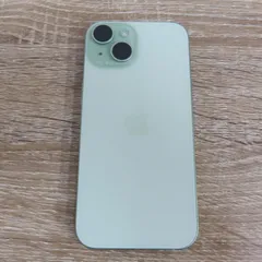 美品 Apple iPhone 15 本体 グリーン 256GB SIMフリー 本体のみ バッテリー 100％
