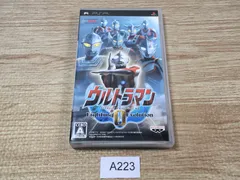 PSP ウルトラマン Fighting Evolution 0 箱説ハガキあり【A223】