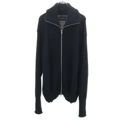 LiNoH リノー 長袖 ニットジャケット 2 ブラック メンズ 古着