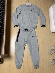 ナイキ テック フリース グレー セットアップ M