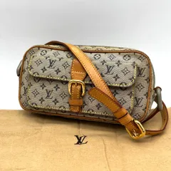 【中古】LOUIS VUITTON ルイ ヴィトン  モノグラム ジュリエット キャンバス × レザー ショルダー バッグ TH0031 eH0635N